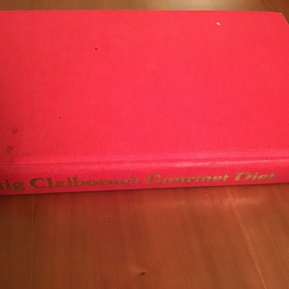 Craig Claiborne’s Gourmet Diet 1980 With Pierre Franey HC Cookbook - Picture 4 of 4